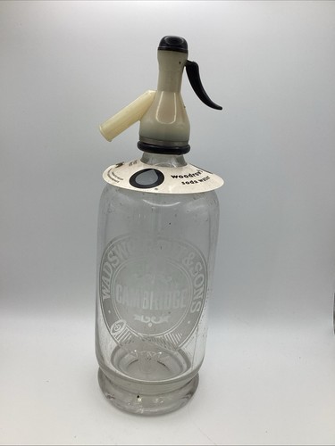 Soda syphon etched cambrian - soda,