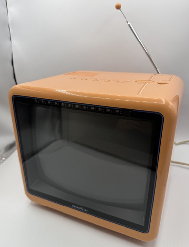 Vintage peach pink quasar - peach/pink, 10"