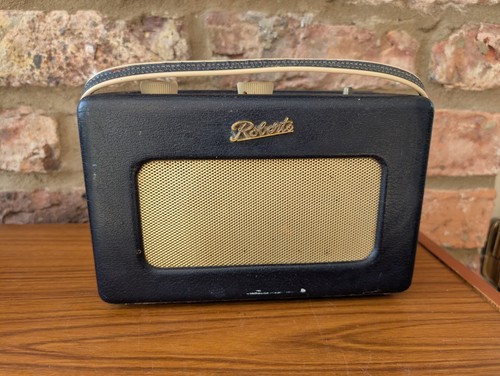 Vintage roberts radio blue - roberts,