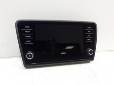 2017 SKODA OCTAVIA RADIO STEREO HEAD UNIT 5E0919605N *NEEDS CODE