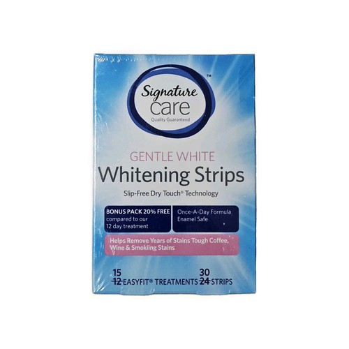 Gental white whitening - gental, strips