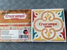 CRUZCAMPO ceramic coaster
