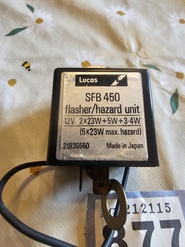 Lucas flasher hazard relay - , /hazard