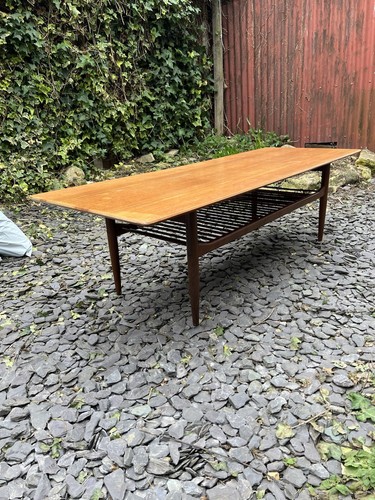 Plan vintage teak coffee - teak,