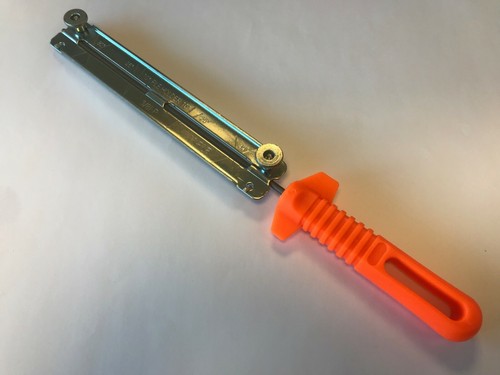 Chainsaw chain file guide - file,