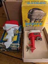 2 x Vintage Union Craft Toy Outboard Motor Made In Japan Brand New Working 