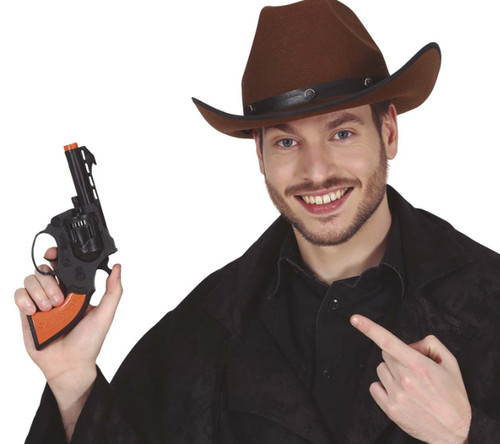 Western rider fancy dress gun - western,