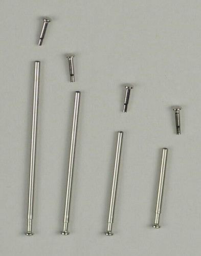 Tube friction pin pins - , clasps