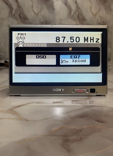 Rare sony xav dash 7 - in-dash, 7"