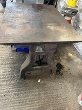 Engineers Cast Iron Surface Plate Setting Out Table 3ft x 4ft x 2.5ft