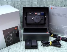 Leica 10704 - M9 Black Paint Body Kit *New Sensor ID 16 / 5780 Clicks* - Original Box