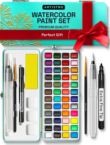 Artistro watercolour paint set - artistro,