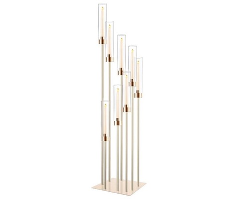 Gold floor candelabra - 46.5'',