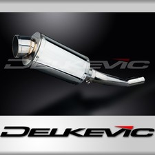 SUZUKI GSF600 BANDIT 1995-2005 225mm OVAL STAINLESS SILENCER EXHAUST KIT