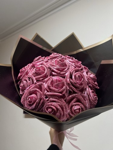 Count foam luxury pink rose - foam,