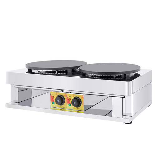 Double head electric crepe - double,