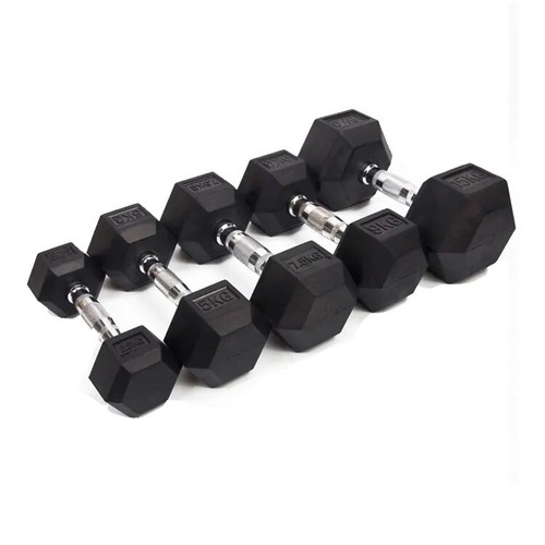 Hex dumbbells pairs - hex,
