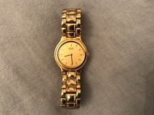 Vintage Ladies Watch Seiko Gold Tone Quartz Model 4N00-0311 - New Battery