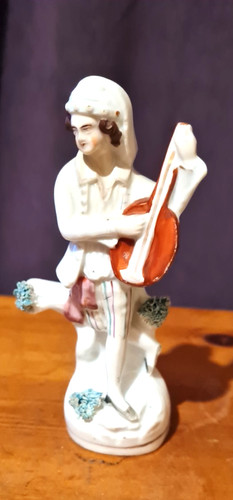 Antique staffordshire figurine - staffordshire,