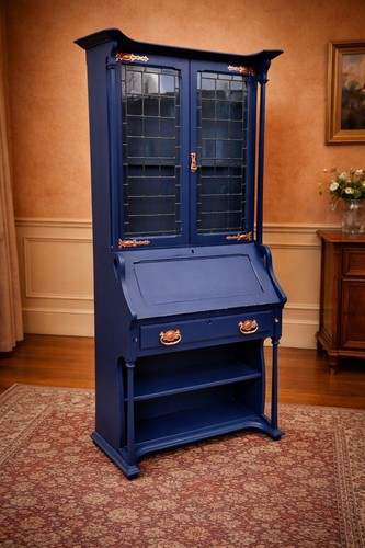 Stunning navy blue - blue, bureau