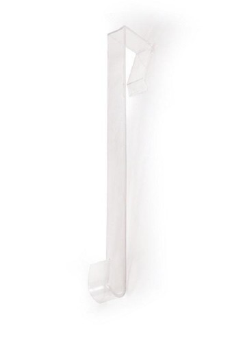 Large clear plastic 35cm xmas - clear,