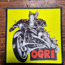 ogri biker  patch Sew or Iron