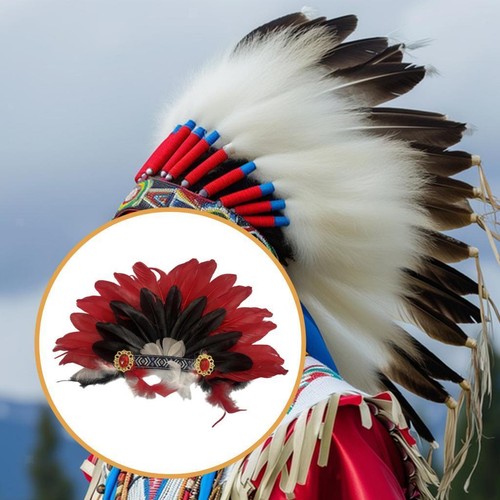 Indian headdress chief - indian,