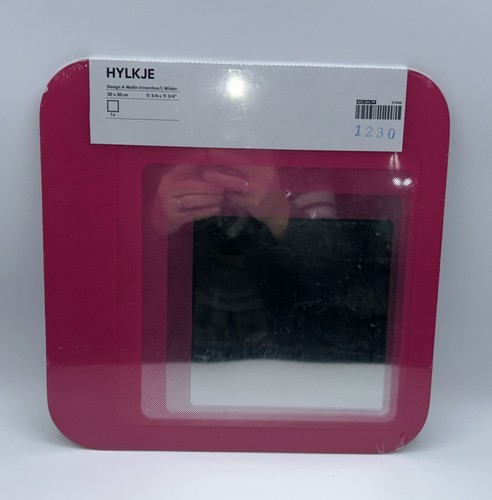 Ikea hylkje mirror pink 30x30 - mirror,