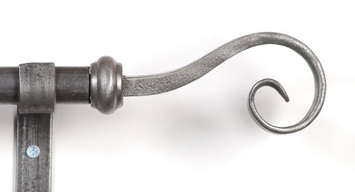 Wrought iron curtain - iron,