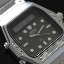 Vintage Seiko Digi-Ana Quartz Original Bracelet 1984 Men's Watch H357-5140 Rare!