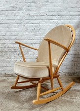 Vintage Ercol Rocking / Nursing Chair Beech
