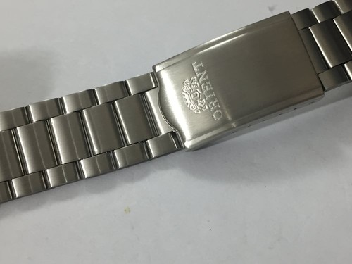 Orient 22mm steel gents - s/steel,