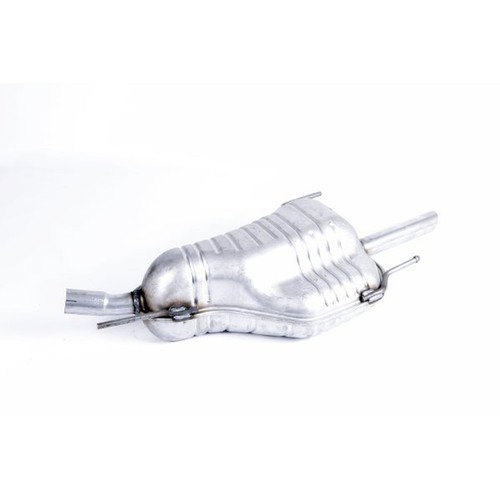 Exhaust rear back box - box, for