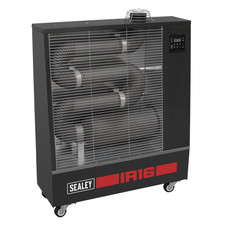 Sealey IR16 Infrared Diesel Space Heater 16kw Garage Heater 230v-50hz 55,000 btu