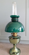 Vintage Brass & Glass Aladdin