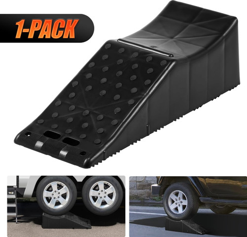 Heavy duty car service ramp - service,