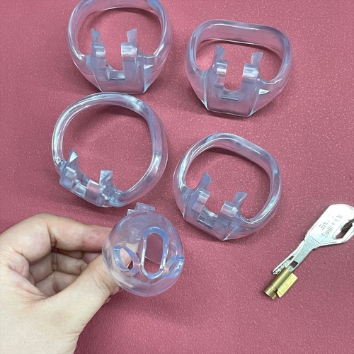 Resin chastity cage with - resin,
