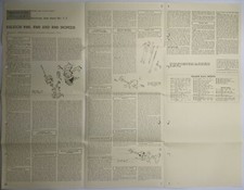 Motor Cycle & Cycle Trader Service Sheet 7-2; Raleigh RM6, RM8 & RM9 Mopeds 1964