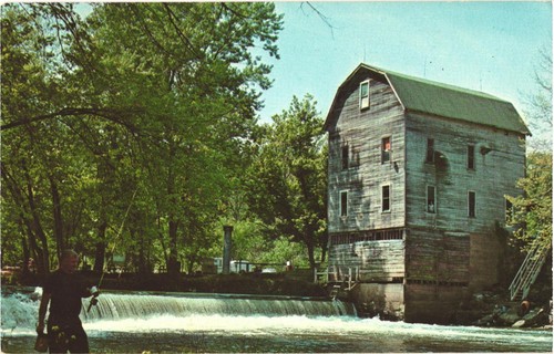 Cagles old water - water, mill