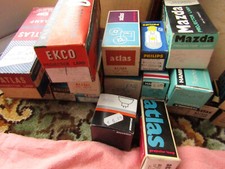 VARIOUS VINTAGE PROJECTOR & PHOTOGRAPHY BULBS - PICK-A-BULB - OLD SHOP STOCK