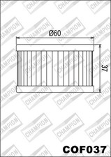 Cof037 Oil Filter CHAMPION for Suzuki DR500 SX, SZ, X, Z, D 500 1981 1982 1983