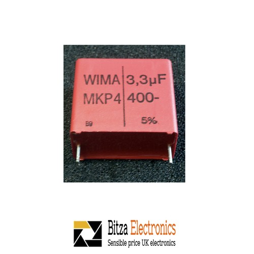 Wima 3uf 400v metallized - wima, 3.3uf