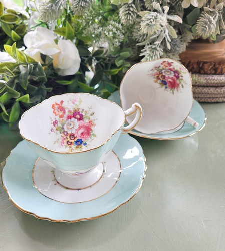 Rare hand painted hammersley - hand,