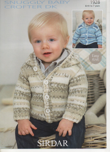 Sirdar baby crofter - crofter, hooded