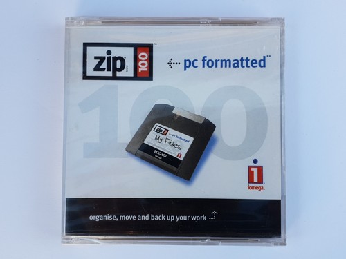 Retro iomega zip disk - zip,