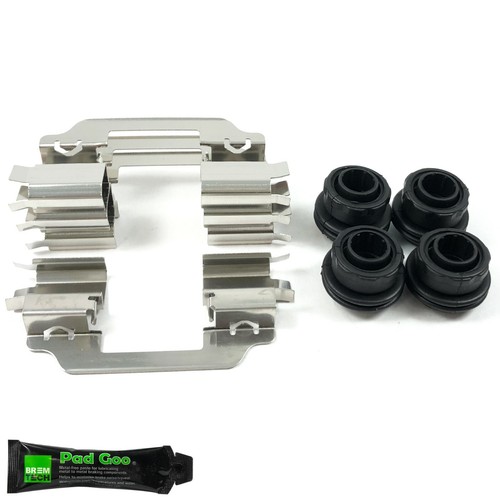 Front brake pad fitting - front,