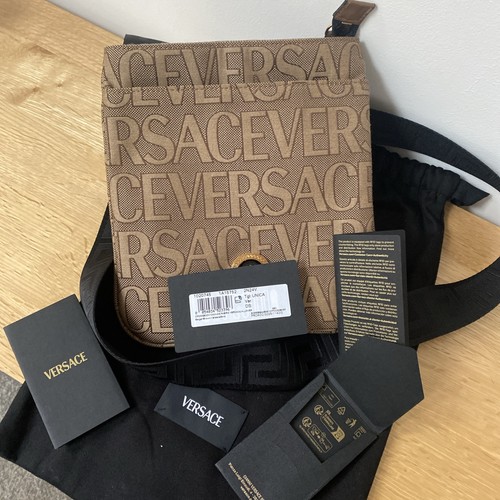 Versace medusa brown all - la,