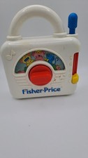Fisher Price 1992 Vintage Musical Radio Toy Three Blind Mice Wind-Up