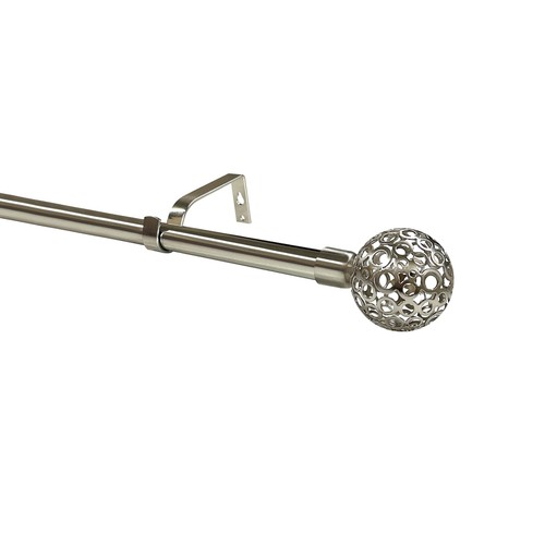 Curtain pole extendable - curtain, 19mm