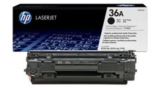 Genuine HP 36A Black Toner (CB436A) - DE-Free Shipping! - with invoice